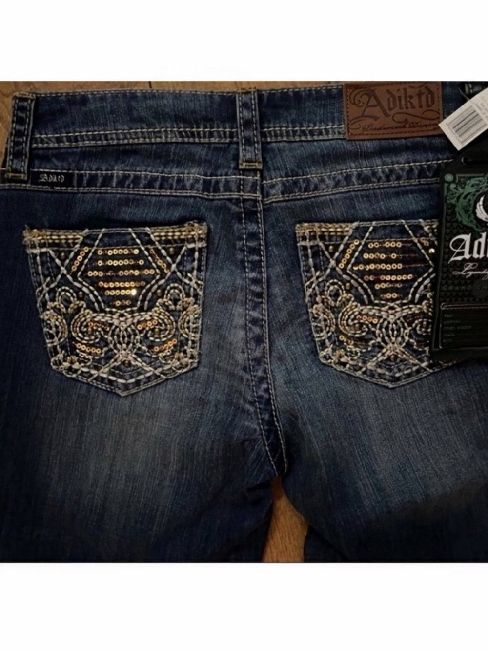New with tags, gorgeous Adiktd athletic fit boot jeans